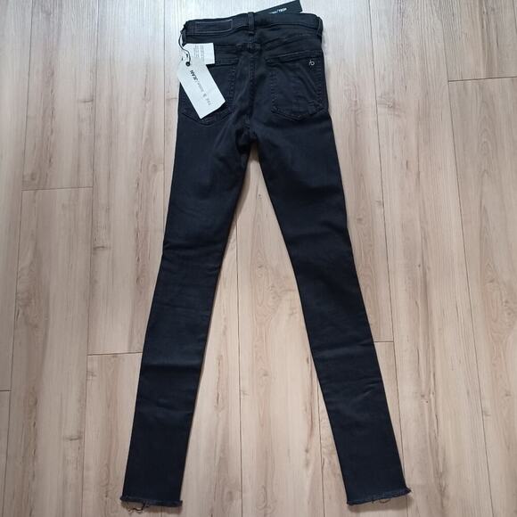 Rag & Bone High-Rise Skinny Jeans Night Wash Size 26 NWT - Picture 7 of 15